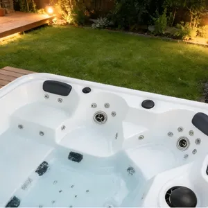 AlgeriaDeep Soaking Whirlpool Tub With Air BubbleMulti-stagefiltrationensurescleaner,morehygienicwater. thumbnail-1