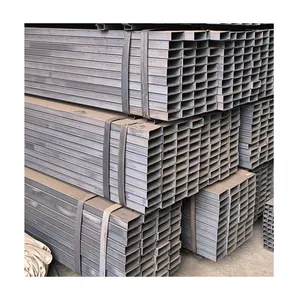 Durable Round Galvanized Steel Pipes and Rectangular Steel Pipes Used in Steel Structure Construction thumbnail-3