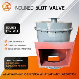 Manual Gear Air Slide Three-way Reversing Valve Low Cost Small Silo Intermittent Material Distribution Equipment thumbnail-3