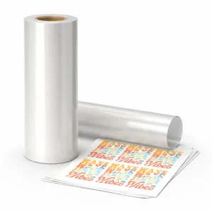 DTF Transfer Film Roll for Double-Side Matte Clear Pretreat Sheets PET Heat Transfer Paper for Inkjet Printer Direct Print on T Shirts Textile thumbnail-1