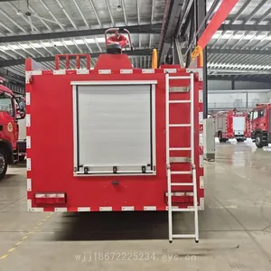 Jiefang Export Type 2.5-cubic-meter Water Tank Fire Truck, Small and Medium-sized Rescue and Fire Extinguishing Vehicle thumbnail-5