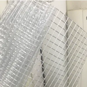 Transparent PVC Coated Scrim for Awning and Canopy Shelters thumbnail-1