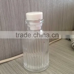 Round Shape Glass Perfume Bottles With Cap thumbnail-2