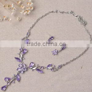Romantic Hot Noble Wholesale Fashion Jewelry Set Bride Jewelry Set thumbnail-4