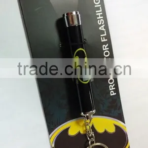 Promotion Gifts Led Flashlight Projector Keychain, Led Mini Logo Projector Torch Keychain thumbnail-5