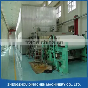 1880mm Paper Making Machine Toilet Paper Production Line Complete Paper Mill thumbnail-2