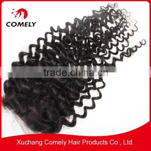 Homeage Top Closure Human Hair Brazilian Hair Lace Closure Deep Wave 4*4 thumbnail-1