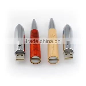 8gb Usb Pen Shaped Flashdisk in Wood Colors thumbnail-1
