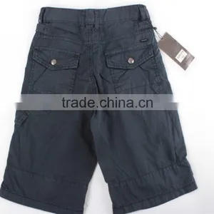 Men Cheap 100%cotton Stock Apparel Washed Cargo Shorts thumbnail-2