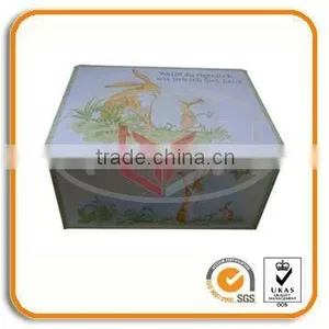 Straight Angles Tin Box for Chocolate Packaging thumbnail-1