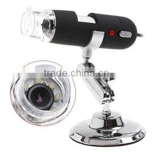 DHL 2015 New 2MP 5MP 8MP Pixels 5 Mega 800X 500X 200X USB Digital Microscopes With 8 LED Endoscope Magnifier Camera Measurement thumbnail-3