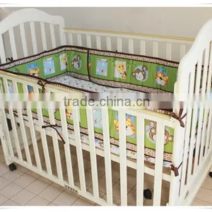 Monkey and Tiger 3pcs Newborn European Baby Bedding Set From Professional Manufacturer thumbnail-4