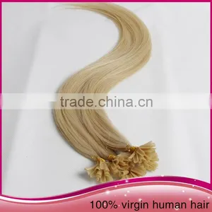 Hot Sale Soft And Shiny U-tip Hair Remy Straight Pre-bonded Hair Weaving thumbnail-6