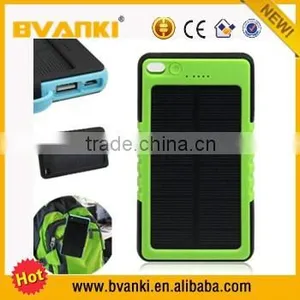 New Products Portable 8000mAh Solar Power Bank External Battery Mobile Charger For IPhone HTC thumbnail-2