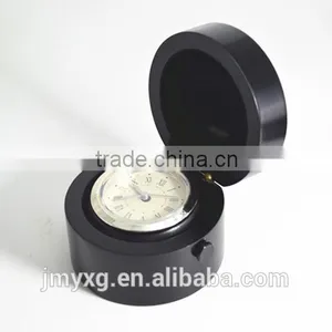 Modern Creative Decentround Wooden Table Clock for Promotion Gift thumbnail-4