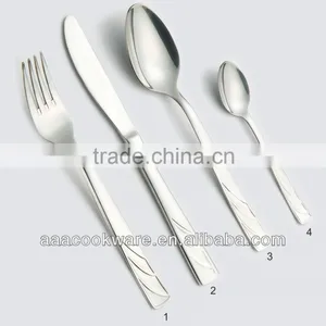 2015 New Products High Quality 18/8 Stainless Steel Cutlery 24pcs Set Available For Wholesale thumbnail-1