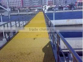 "FRP Fiberglass Reinforced Plastic Grating Plastic Walkway Grating " thumbnail-1