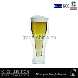 Wholesale Double Wall Beer Glass thumbnail-1