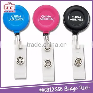 Carabiner Plastic Badge Reel With Fix Functions With Assorted Color thumbnail-5