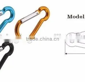 5mm ALUMINUM SNAP HOOK CARBINE TYPE /DECORATION ACCESORY thumbnail-3