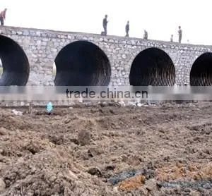Corrugated Steel Culvert Pipes for Temporary Road and Bridges thumbnail-2