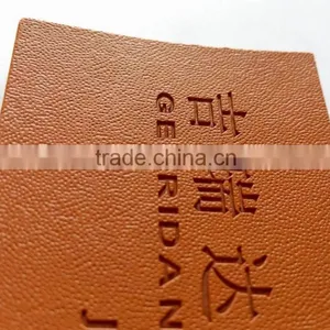 Jeans Leather Patch Labels/embossed Leather Patch/pu Leather Patches for Jeans thumbnail-3