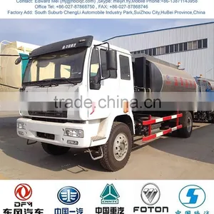 10000 Liter Bitumen Paver, 10 m3 Bitumen Tanker Truck, Asphalt Sprayinger Tank Truck thumbnail-1