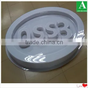 Custom Shape PMMA Vacuum Froming Round Plastic Light Box thumbnail-3