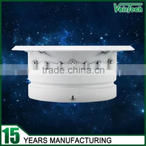 Air Conditioner Round Air Grille With Damper thumbnail-3