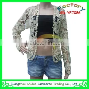 Big Discount Export New Fashion Women Cotton Embroidery Summer Blouse thumbnail-4