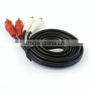 Manufacture Price Gold Plated RCA Cable With Audio Data Transmission thumbnail-3