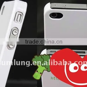 Clear Sublimation Cover Case for IPhone 4s 4gs . Untransparent White Color thumbnail-1