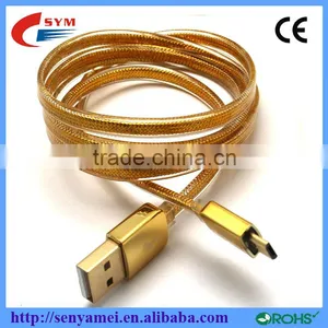 2015 Newest Crystal Perfume Usb Data Charger Cable for Samsung thumbnail-1