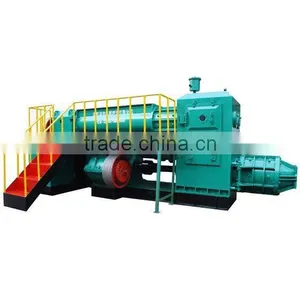 Red Clay Hollow Brick Machine(Double Grade Clay Brick Vacuum Extruder) thumbnail-1