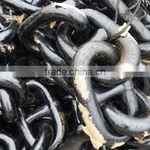 Grade U2 U3 Welded Long Link Studless Anchor Chain thumbnail-1