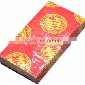 Pocket Facial Tissue Paper With Logo Printed Hankies Handkerchief thumbnail-4