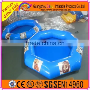 Mini Fun Inflatable Swimming Pool Blue Pool Equipment For Family Used thumbnail-6