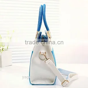 New Arrival Fashion Leather Hanbags Mature Office Ladies Handbags Made in China 2014 thumbnail-4