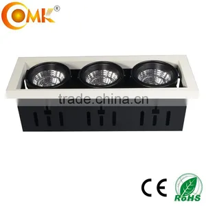 High Power 3*1*30W COB Led Grille Light Fixture thumbnail-3