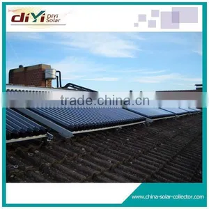 6 Bar Max Pressure Split Pressurized Vacuum Tube Heat Pipe Solar Collector thumbnail-5