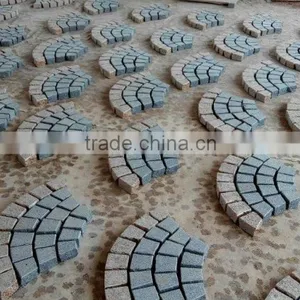 Fan Shape Paving Stone on Net thumbnail-1