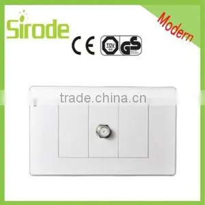 CE Certificated Italian Standard One Gang Output TV Wall Socket thumbnail-1