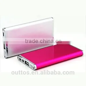 6000mah Polymer Lithium Aluminium Alloy Battery Power Banks For Mobile Phone thumbnail-1