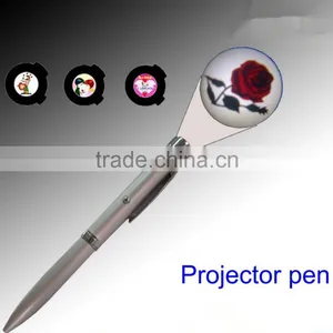 High Quality Led Projector Pen , Metal Pen With Customize Logo thumbnail-2