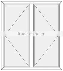 Factory Supply Attractive Price White Frame Casement Window Design thumbnail-6