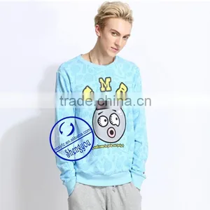 Custom 100% Fleece Polyester Men Full Printed Hoodie Sweatshirts thumbnail-3
