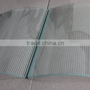 Curved Tempered Glass Silkcreen Printing With AS/NZS2208:1996, BS6206, EN12150 Certificate thumbnail-2