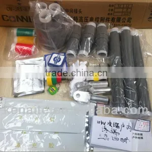 8.7/15kV Three Core Copper Conductor Cold Shrinkable Indoor Termination Cold Shrinkable Outdoor Termination thumbnail-1