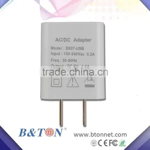 5V 1.5A Universal Travel Adapter With Usb Charge CE FCC Approval thumbnail-4
