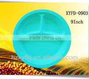 Disposable Biodegradable Compartments Dinner Plate thumbnail-3